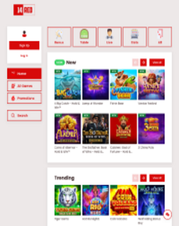 14Red Casino screenshot