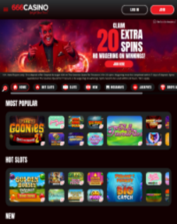 666 Casino screenshot