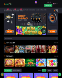 9winz Casino screenshot