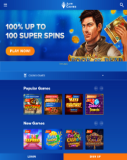 Ahti Games Casino screenshot