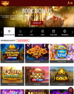 All Jackpots Casino screenshot