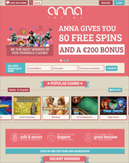 Anna Casino screenshot