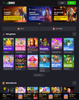 Asino Casino screenshot