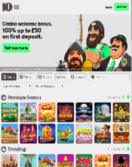 10Bet Casino screenshot