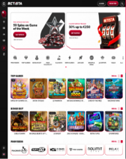 Betista Casino screenshot