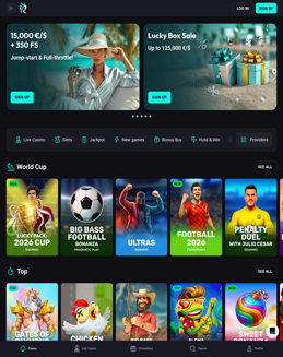 BetRiviera Casino screenshot