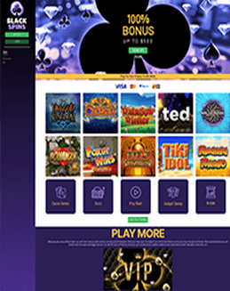 Black Spins Casino screenshot