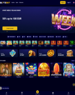 Blitzbet Casino screenshot