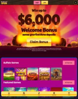 Buffalo Spins Casino screenshot