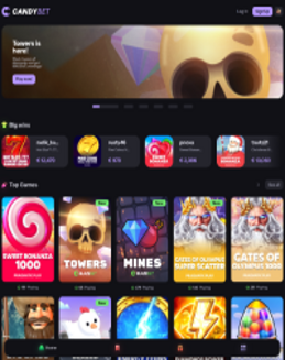 CandyBet Casino screenshot