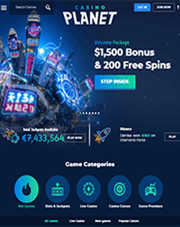 Casino Planet screenshot