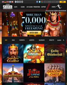 Casino Sieger screenshot