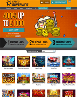 Casino Superwins screenshot