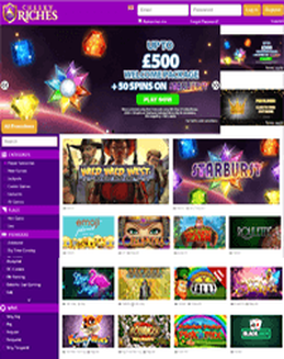Cheeky Riches Casino screenshot