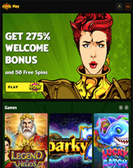 ComicPlay Casino screenshot