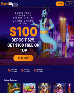 Desert Nights Casino screenshot