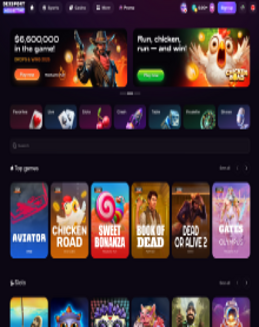 Dexsport Casino screenshot