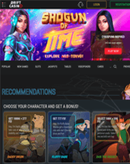 Drift Casino screenshot