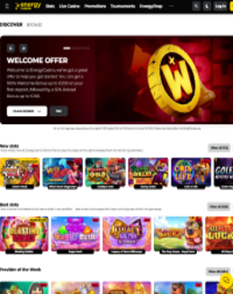 Energy Casino screenshot