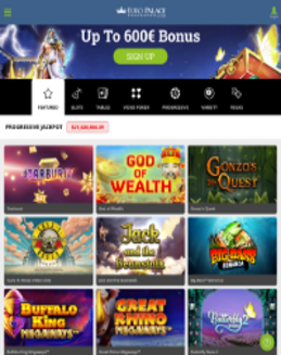 Euro Palace Casino screenshot