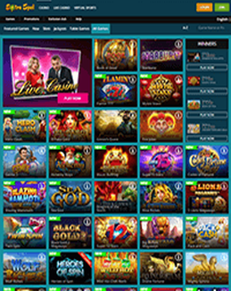 ExtraSpel Casino screenshot