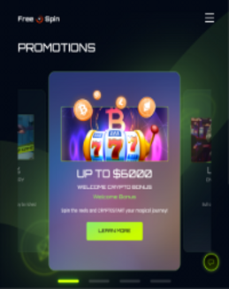 Free Spin Casino screenshot