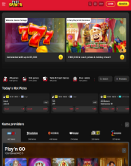 Free Spinza Casino screenshot