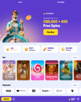 Goodman Casino screenshot