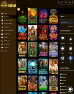Grand Rush Casino screenshot