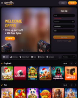 Gunsbet Casino screenshot