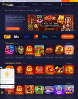 Hornetbet Casino screenshot