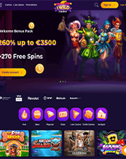 iWild Casino screenshot