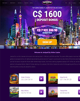 Jackpot City Casino screenshot