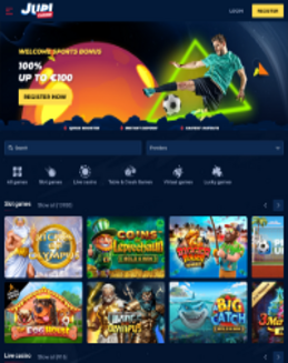 Jupi Casino screenshot