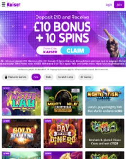 Kaiser Slots Casino screenshot
