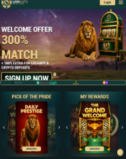 Lion Slots Casino screenshot