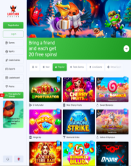Lucky Bird Casino screenshot