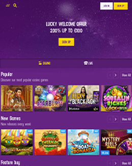 Lucky Casino screenshot