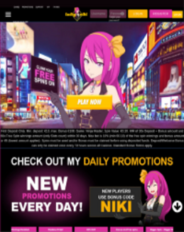 Lucky Niki Casino screenshot