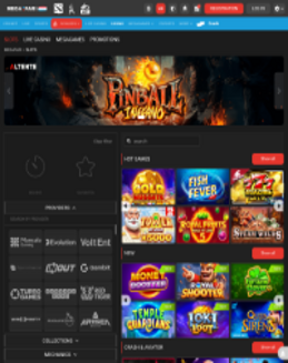 Megapari Casino screenshot