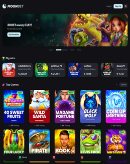 MoonBet Casino screenshot