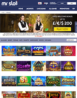 Mr Slot Casino Closed screenshot
