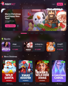 Piggybet kaszinó képernyőkép