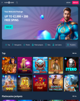 Platin Casino screenshot