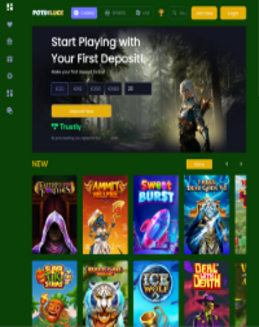 Pots of Luck Casino screenshot