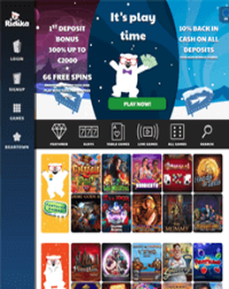 Ridika Casino screenshot