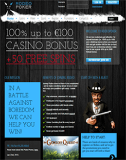 Rodeo Poker Casino screenshot