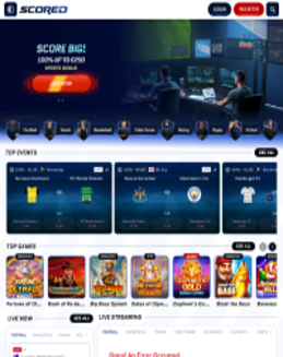 Scored Casino screenshot