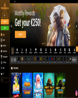Shambala Casino screenshot