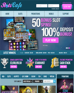 Slots Cafe Casino screenshot